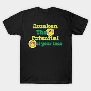 Awaken the Potential of Your Face Face Yoga T-Shirt